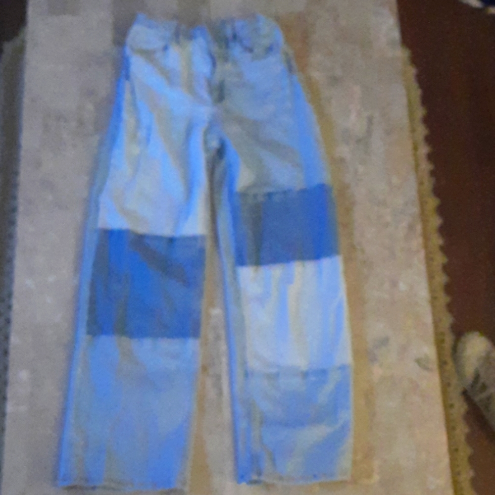 Straight leg jeans